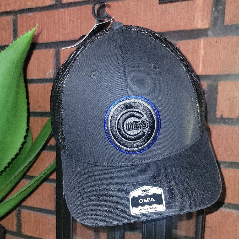 Chicago Cubs Black Cap